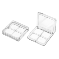 Clear Eyeshadow Pallet Supplies Empty Storage Case Holder DIY Organizer Foundation Container Tools Makeup Palette. 