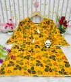 Cotton 1 Piece Kurti Kameez Dress for Women Trendy Stylish Comfortable Daily Wear Fabric. 