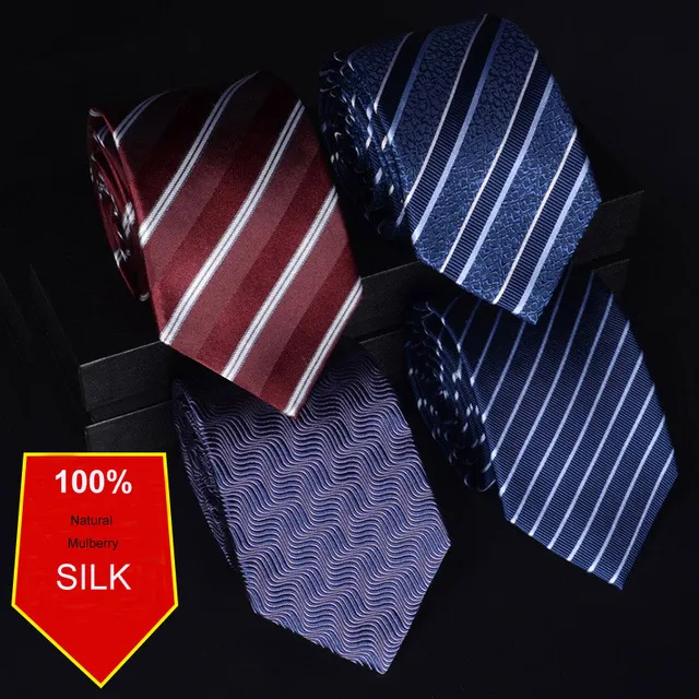 In%20Stock%20Tie%20Father's%20Day%20Gift%20Woven%20Tie%208%20cm%20Yarn-Dyed%20Business%20Casual%20Tie%20Men's%20Wholesale%20-%20Image%205