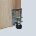 4 Pieces Adjustable Furniture Leveler Legs Load Foot Cold Rolled Steel Sofa/Cabinet Leveling Feet Floor Protecter B03E. 