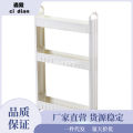 Slot cabinet 9cm Bathroom Narrow Gap Storage Rack Washing Machine Side Kitchen Storage Cabinet 10 Floor with Top Cover.