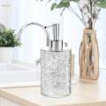 Manual Soap Dispenser Portable Empty for Restaurant Laundry Room Countertop.