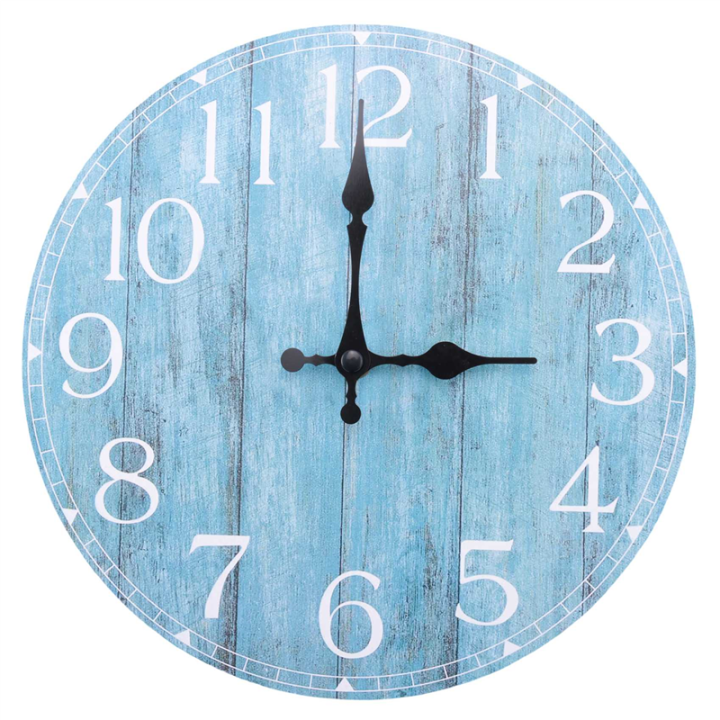 Wall%20Clock,10%20Inch%20Teal%20Silent%20Non-Ticking%20Kitchen%20Clock%20Decor%20-%20Image%207