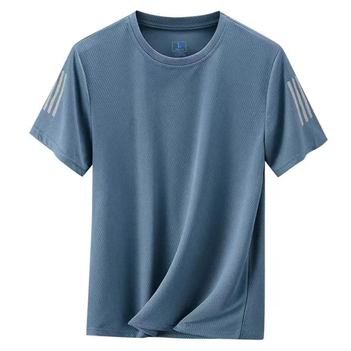 Thin%20Ice%20Silk%20MenTT-shirt%20Summer%20Sports%20and%20Leisure%20round%20Neck%20Large%20Size%20Quick%20Drying%20Clothes%20Loose%20Night%20Reflective%20-%20Image%209