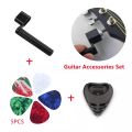 Guitar String Changer Multifunction Guitar Winder String Cutter Pin Puller For Guitars Banjos Mandolins Accessories 5 Pcs Picks.