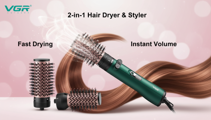 VGR%20V-498%20Professional%202-in-1%20Rotating%20Hot%20Air%20Styler%20Set%20for%20Women%20-%20Image%204
