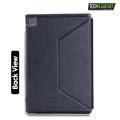 For Samsung Galaxy Tab A7 Lite SMT220/SMT225 (8.7.inch) Horizontal Flip Book Cover + Tempered Glass Protector for Samsung Galaxy Tab A7 Lite (Black 2 in1 Combo).