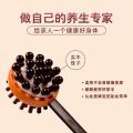 Meridian Bat Dozen Massage Stick Hammer Massage Hammer Knocking Hammer Manual Handheld Health Care Massage Tool.