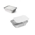 Aluminium Foil Box with Lid - (250ml) - 10pcs. 