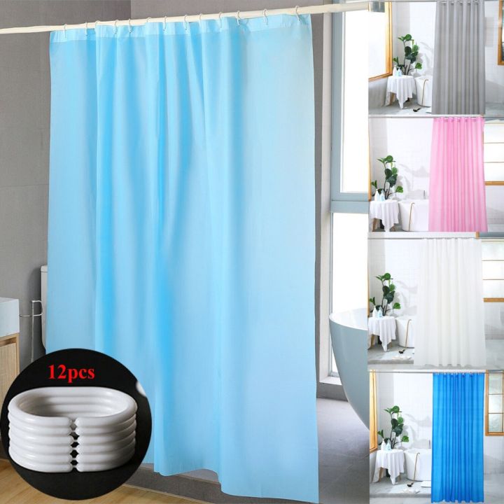 %E3%80%90In-demand%E3%80%91%20Breathable%20PEVA%20Solid%20Color%20Mildew%20Proof%20Waterproof%20Shower%20Curtain%20Bathroom%20Curtain%20-%20Image%209