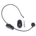 Universal 2.4G Head-mounted Wireless Microphone Transmitter With Receiver For Voice Amplifier Speaker Teaching Tour Guide. 
