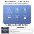 2X Din Rail 2P ATS Dual Power Automatic Transfer Switch Electrical Selector Switches Uninterrupted Power 63A. 