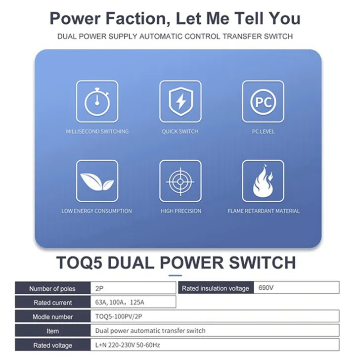 2X%20Din%20Rail%202P%20ATS%20Dual%20Power%20Automatic%20Transfer%20Switch%20Electrical%20Selector%20Switches%20Uninterrupted%20Power%2063A%20-%20Image%204