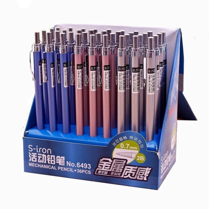 Deli%206493%20Metal%20Mechanical%20Pencil%200.7mm%20(1%20Pcs)%20-%20Image%202