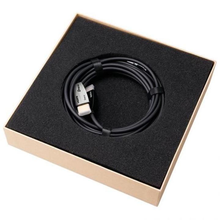 DTECH 15 Meter Fiber Optic HDMI Cable 4K 3D (V2.0)