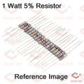 1W Carbon Film Resistor 10 Ohm 5%-50Pcs. 