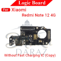 Charging Logic Board For Xiaomi Redmi Note 12 12 Pro 12 Pro Plus 4G 5G Charging Port For USB Plug PCB Dock Connector Replacement Parts.