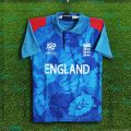 England T20 World Cup Jersey 2026/27 Half Sleeve Coller Polo Cricket Jersey For Men - England Cricket Jersey 2026. 