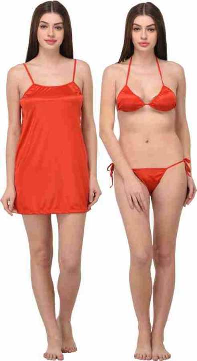 Tree%20Part%20Satin%20Solid%20Women%20Nighty%20Set%20-%20Stylish%20Night%20Dress%20for%20Women%20-%20Perfect%20for%20All%20Seasons%20-%20Image%203