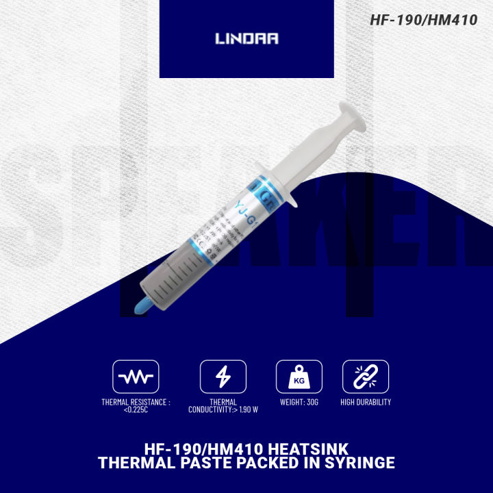 HF-190/HM410%20Heatsink%20Thermal%20Paste%20Packed%20In%20Syringe%20High%20Stability%20And%20Readability%20Apply%20To%20Cpu-%20Vga-%20Led-%20Chipset%20And%20Other%20Pc%20Component%20-%20Image%202