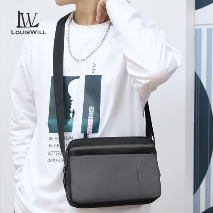 LouisWill%20Men%20Bag%20Fashion%20Single-shoulder%20Bag%20Multi-pocket%20Men's%20Messenger%20Bag%20Casual%20Handbag%20Men's%20Bag%20Backpack%20Portable%20Crossbody%20Bag%20Small%20Bag%20Business%20Briefcase%20-%20Image%202