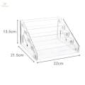 Clear Organizer Holder Eye Shadow Trays for Necklaces Lipstick Dressers. 