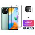 For Xiaomi Redmi 10C 2-in-1 Combo Pack Screen Protector+Camera Lens Protector. 