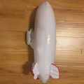 PVC Inflatable Airship Model Spaceship Toys for Kid Children Birthday Gift Inflatable Summer Outdoor Funny Toys.