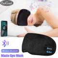 EsoGoal Wireless Sleep Mask Bluetooth Music Eye Mask Sleep Headphones Wireless Headphones Cotton Sleeping Eye Cover Travel Bluetooth Sleep Mask Sleeping Headset with Built-in Speakers for Air Travel Siesta Sleeping. 
