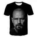 2023 New Fashion Breaking Bad T-shirt Men Women Children Heisenberg 3D Printed Cool Short Sleeve Tops Tees Boy Girl Kids T Shirt. 