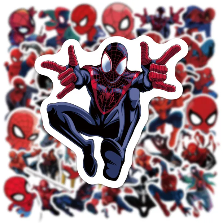 10/30/50PCS%20Disney%20Movie%20Spiderman%20Anime%20Stickers%20Skateboard%20Fridge%20Guitar%20Laptop%20Motorcycle%20Travel%20Classic%20Toy%20Cool%20Sticker%20-%20Image%203