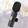 K35 Wireless Microphone 3.5mm Supported for android, IOS,  Camera, Sound card, Smartphone best for tiktok, youtuber, and content creator. 