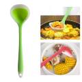 Silicone Ladle Spoon, Seamless & Nonstick Kitchen Soup Ladles, BPA free & Heat resistant, Non Stick Kitchen Cooking Utensils Baking Tool.