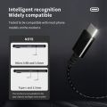 Earphone Cable 0.75mm Dual-pin Headphone Cable TYPE-C Wire Headset Cord Replacement Accessories for CCA/KZ/TRN/QDC/DUNU/SIMGOT. 