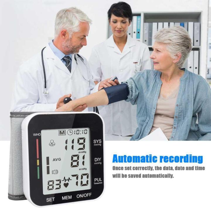 Wrist Blood Pressure Monitor