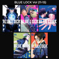 Blue lock Volume (11-15) Paperback Manga Set. 