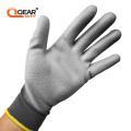QEARSAFETY 12 Pairs PU Thin Work Safety Gloves, Multi-Function, Light-Weight, Anti-Slip, Breathable,Fit To Hand,Soft. 