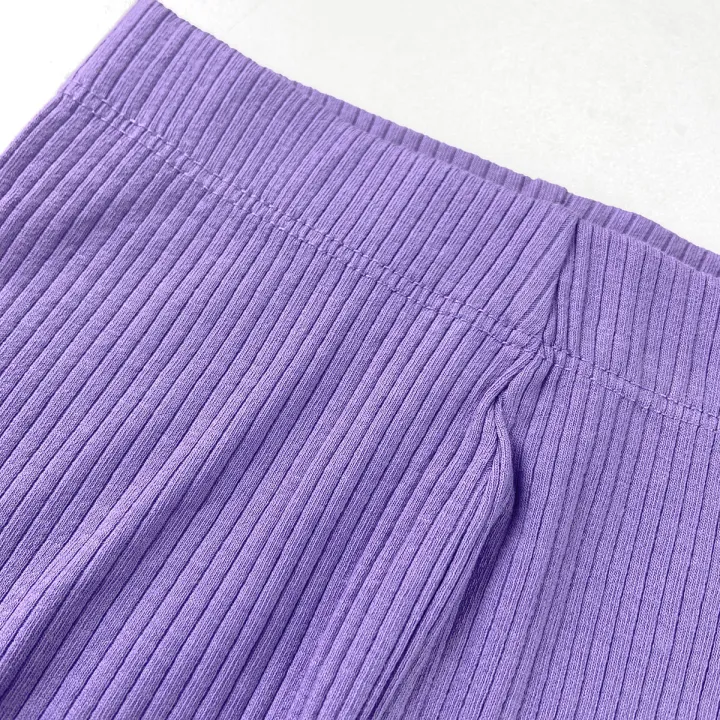 Girls%20Ribbed%20Purple%20Cotton%20Full%20Length%20Leggings%20From%20Levin%20-%20Image%206
