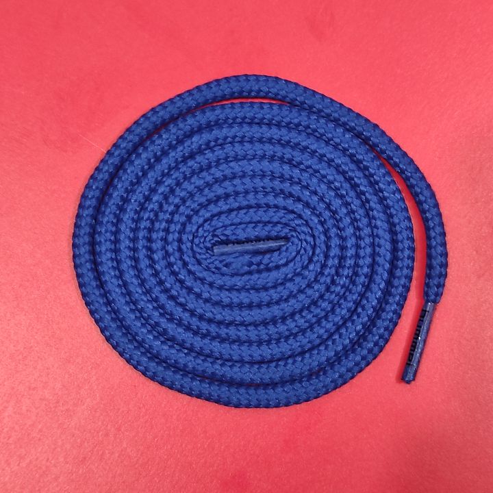 Running shoe lace - Replacement Sneakers lace blue long size Round lace