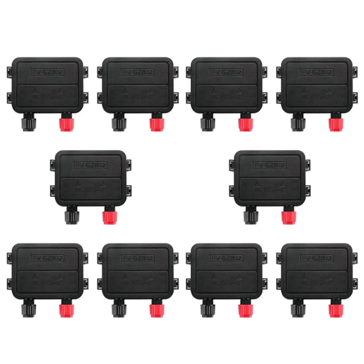 Panel Solar Box Component Hardware 10X Photovoltaic Solar Panel Panel Junction Box 60-1500W IP67 for ...