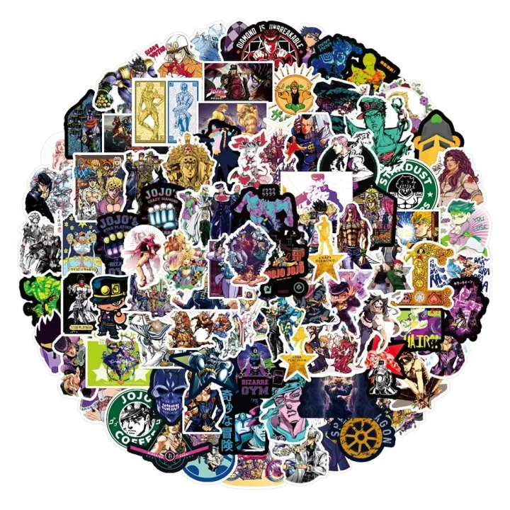 10/30/50/100pcs%20JoJo%20Bizarre%20Adventure%20Stickers%20Laptop%20Phone%20Case%20Travel%20Luggage%20Fridge%20Car%20Sticker%20Graffiti%20Anime%20Vinyl%20Decals%20-%20Image%202