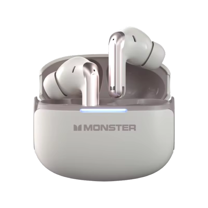 Monster Aura Fit D02 ANC Earbuds Hifi Sound Active Noise Cancellation & ENC TWS Earphone