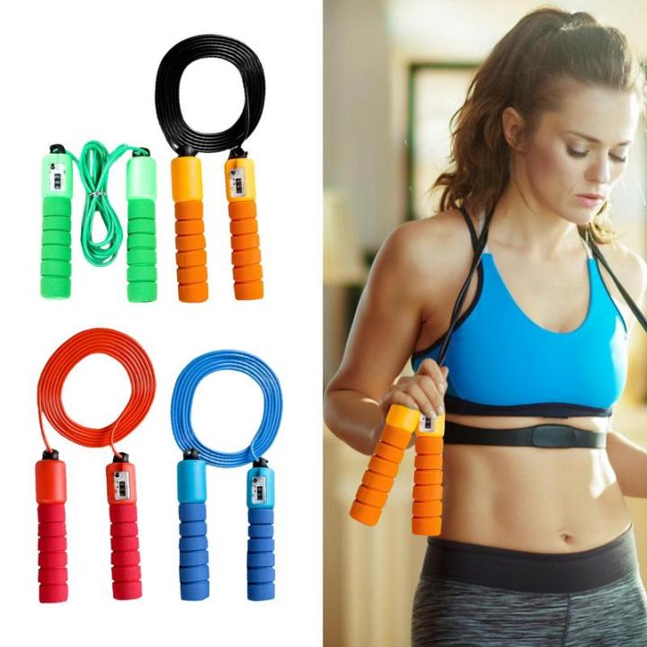 2.87m%20Professional%20Jump%20Rope%20With%20Counter%20Sports%20Fitness%20Fast%20Speed%20Counting%20Jump%20Skip%20Rope%20Skipping%20With%20Sponge%20Handles%20-%20Image%206