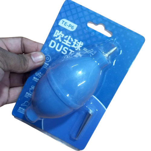 Rubber Dust Air Blower With Metal Nozzle Rubber Dust Cleaner Balloon For Home Office Laptop Desktop Mobile Cleaner