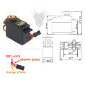 MG995 Servo Motor/Metal Gear High-Torque Servo Motor/ Compatible with Smart Car Robot Boat/ RC Helicopter Airplane (Control Angle 180).