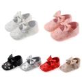 Big Bow Baby Girl Shoes Soft PU Leather Non-slip Baby Shoes. 