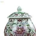 Ceramic Storage Jar Ceramic Tea Jar for Kitchen Dining Table Decoration. 