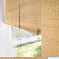 【Factory Direct】The finished product can be lifted and lowered Bamboo curtain roller blinds cross-border foreign trade direct supply sunshade reed blinds. 