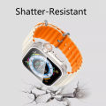Screen Protector Cover for Apple Watch 44mm 45mm 40mm 41mm Hard PC Front Rear Bumper Case for iwatch 9 8 7 6 5 4 Change To Ultra. 