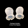 Extra-2 Nipplees Kids Baby Supplies Nipple Teat Pacifier {Multicolor}. 
